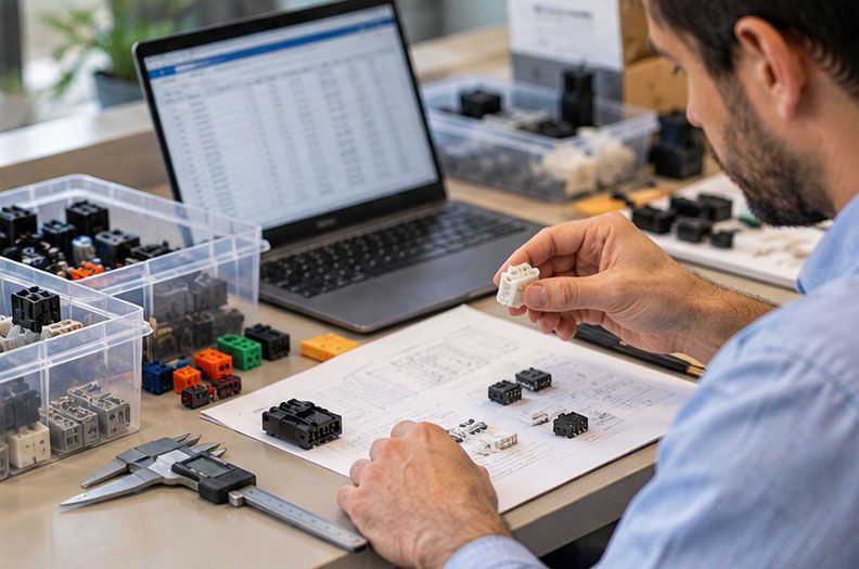 Controle de reposição de componentes eletrônicos