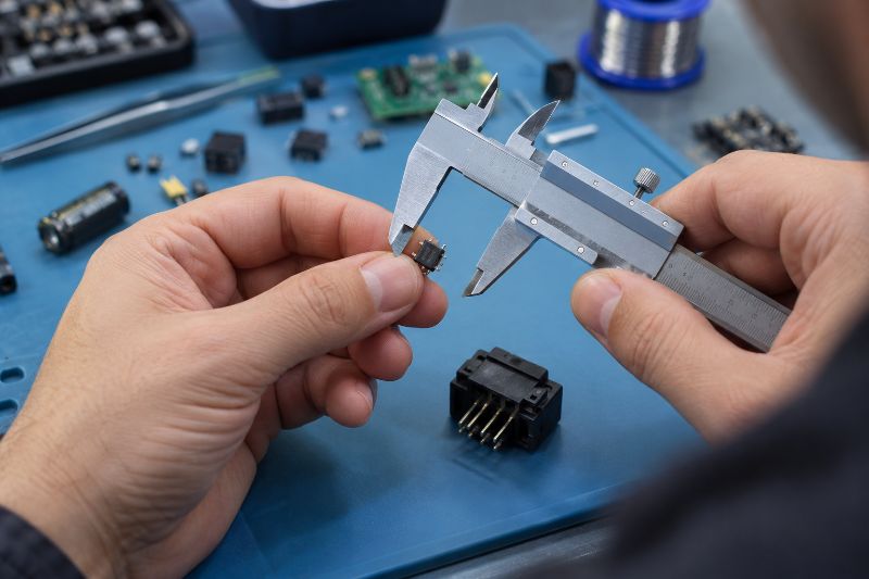 identificação técnica para cotar componente eletrônico