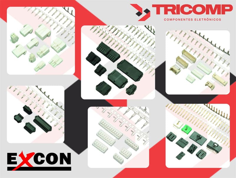Conectores e Terminais da Linha Excon Brasil Conectores e Terminais da Linha Excon Brasil